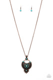 Solar Energy - copper - Paparazzi necklace - Glitzygals5dollarbling Paparazzi Boutique 