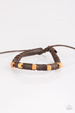 Paparazzi Backwoods Backpacker Brown Urban Bracelet - Glitzygals5dollarbling Paparazzi Boutique 