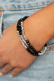 How Does Your Garden Glow Black ~ Paparazzi Bracelet - Glitzygals5dollarbling Paparazzi Boutique 
