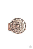 Paparazzi One in a MEDALLION - Copper Ring - Glitzygals5dollarbling Paparazzi Boutique 