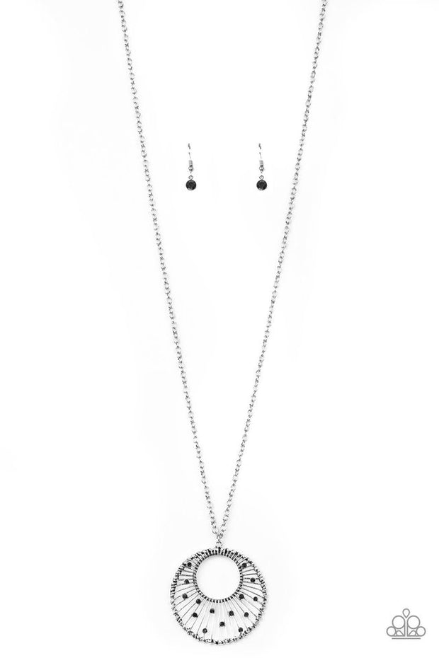 Paparazzi Urban Illumination Silver Necklace Glitzygals5dollarbling