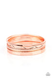 Paparazzi Bracelet ~ Stackable Style - Copper - Glitzygals5dollarbling Paparazzi Boutique 