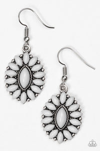 Paparazzi “Spring Tea Parties” Silver Earrings - Glitzygals5dollarbling Paparazzi Boutique 