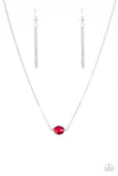 Paparazzi Fashionably Fantabulous Red Necklace - Glitzygals5dollarbling Paparazzi Boutique 