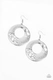 Paparazzi “Shattered Shimmer” Silver Earrings - Glitzygals5dollarbling Paparazzi Boutique 