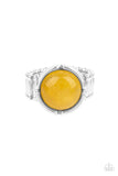 Dreamy Dunes - yellow - Paparazzi ring - Glitzygals5dollarbling Paparazzi Boutique 