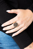 Desert Sunflower - gold - Paparazzi ring - Glitzygals5dollarbling Paparazzi Boutique 