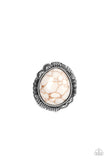 Salt of the Earth White ~ Paparazzi Ring - Glitzygals5dollarbling Paparazzi Boutique 