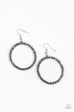 Paparazzi Spark Their Attention Silver Earrings - Glitzygals5dollarbling Paparazzi Boutique 