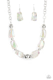 Paparazzi Accessories - Iridescently Ice Queen - Multi Necklace - Glitzygals5dollarbling Paparazzi Boutique 