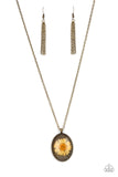 Prairie Passion Orange ~ Paparazzi Necklace - Glitzygals5dollarbling Paparazzi Boutique 