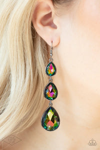 Paparazzi Accessories - Metro Momentum - Multi Earrings - Glitzygals5dollarbling Paparazzi Boutique 