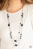 Day Trip Delights Blue ~ Paparazzi Necklace - Glitzygals5dollarbling Paparazzi Boutique 