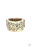 Paparazzi Ring ~ When You LEAF Expect It - Brass - Glitzygals5dollarbling Paparazzi Boutique 