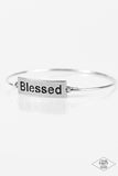 Paparazzi Blessed Silver Bracelet - Glitzygals5dollarbling Paparazzi Boutique 