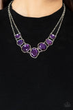 Paparazzi Necklace ~ Absolute Admiration - Purple - Glitzygals5dollarbling Paparazzi Boutique 
