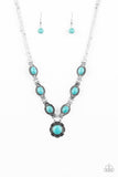 Paparazzi Desert Dreamin’ Blue Turquoise Necklace - Glitzygals5dollarbling Paparazzi Boutique 