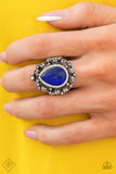 Paparazzi Ring ~ Iridescently Icy - Fashion Fix Nov 2020 - Blue - Glitzygals5dollarbling Paparazzi Boutique 