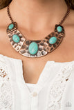 Paparazzi “Ruler In Favor” Copper Necklace Fashion Fix Exclusive - Glitzygals5dollarbling Paparazzi Boutique 