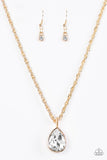 Paparazzi Million Dollar Drop Gold Necklace - Glitzygals5dollarbling Paparazzi Boutique 