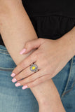 Best in Zest - yellow - Paparazzi ring - Glitzygals5dollarbling Paparazzi Boutique 