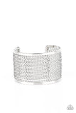 Paparazzi Bracelet ~ Stacked Sensation - Silver - Glitzygals5dollarbling Paparazzi Boutique 