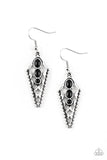 Paparazzi Terra Territory Black Earrings - Glitzygals5dollarbling Paparazzi Boutique 