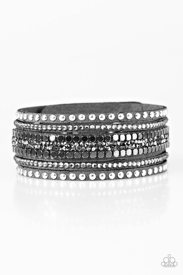 Paparazzi Runaway Runway Silver Urban Bracelet - Glitzygals5dollarbling Paparazzi Boutique 