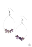 South Beach Serenity - purple - Paparazzi earrings - Glitzygals5dollarbling Paparazzi Boutique 