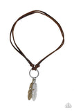 Paparazzi Accessories - Sky Walker - Brown Necklace - Glitzygals5dollarbling Paparazzi Boutique 