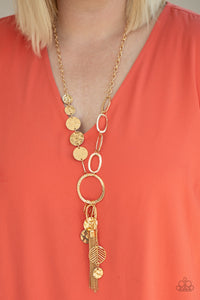 Paparazzi Trinket Trend Gold Necklace - Glitzygals5dollarbling Paparazzi Boutique 