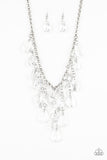 Irresistible Iridescence - white - Paparazzi necklace - Glitzygals5dollarbling Paparazzi Boutique 