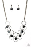 Paparazzi Ask and You SHELL Receive Black Necklace - Glitzygals5dollarbling Paparazzi Boutique 