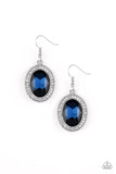 Paparazzi “Only FAME in Town” Blue Earrings - Glitzygals5dollarbling Paparazzi Boutique 