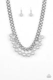 Paparazzi Get Off My Runway - Silver Necklace - Glitzygals5dollarbling Paparazzi Boutique 