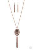 Whimsically Wistful Copper ~ Paparazzi Necklace - Glitzygals5dollarbling Paparazzi Boutique 