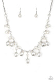 Paparazzi Soon To Be Mrs. White Necklace - Glitzygals5dollarbling Paparazzi Boutique 