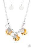 Paparazzi Necklace ~ Confetti Confection - Yellow - Glitzygals5dollarbling Paparazzi Boutique 