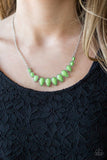 Paparazzi Maui Majesty - Green Necklace - Glitzygals5dollarbling Paparazzi Boutique 