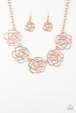 Budding Beauty - rose gold - Paparazzi necklace - Glitzygals5dollarbling Paparazzi Boutique 