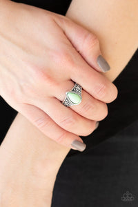 Paparazzi The ZEST Of Intentions - Green Ring - Glitzygals5dollarbling Paparazzi Boutique 