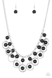 Paparazzi Really Rococo - Black Necklace - Glitzygals5dollarbling Paparazzi Boutique 