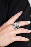 FLOWER SHOWER - BROWN RING - PAPARAZZI ACCESSORIES - Glitzygals5dollarbling Paparazzi Boutique 