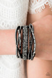 Paparazzi Glam Vibes Black Urban Bracelet - Glitzygals5dollarbling Paparazzi Boutique 