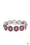 Dainty Delight Pink ~ Paparazzi Bracelet - Glitzygals5dollarbling Paparazzi Boutique 