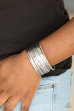 Paparazzi Wire Warrior - Silver Bracelet - Glitzygals5dollarbling Paparazzi Boutique 
