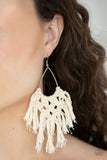 PAPARAZZI OH MACRAME, OH MY - WHITE - Glitzygals5dollarbling Paparazzi Boutique 