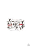 Give Me Amor Red ~ Paparazzi Ring - Glitzygals5dollarbling Paparazzi Boutique 