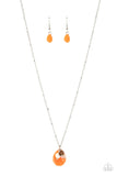 Cherokee Canyon Orange ~ Paparazzi Necklace - Glitzygals5dollarbling Paparazzi Boutique 