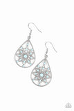 Paparazzi A Flair For Fabulous - Blue Earrings - Glitzygals5dollarbling Paparazzi Boutique 